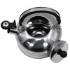 2 L Stainless Steel Whistling Camping Kettle Cordless Gas Hob