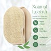 Guantes Exfoliantes de Lufa Natural y Tela de Rizo para