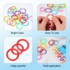 PATIKIL 1.1" Loose Leaf Binder Rings, 210Pcs Binder Ring Book