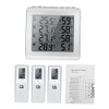 LCD Digital Wireless Indoor/Outdoor Thermometer Hygrometer Four-channel ℃/℉ Temperature Humidity