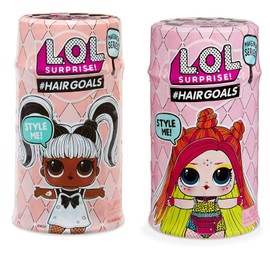 L.O.L. Surprise!! #Hairgoals Makeover Series 1 and Series 2 with 15 Surprises- 2 Pack