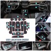 2026 Trailblazer Door Slot Mats for Chevy Trailblazer 2026 Accessories
