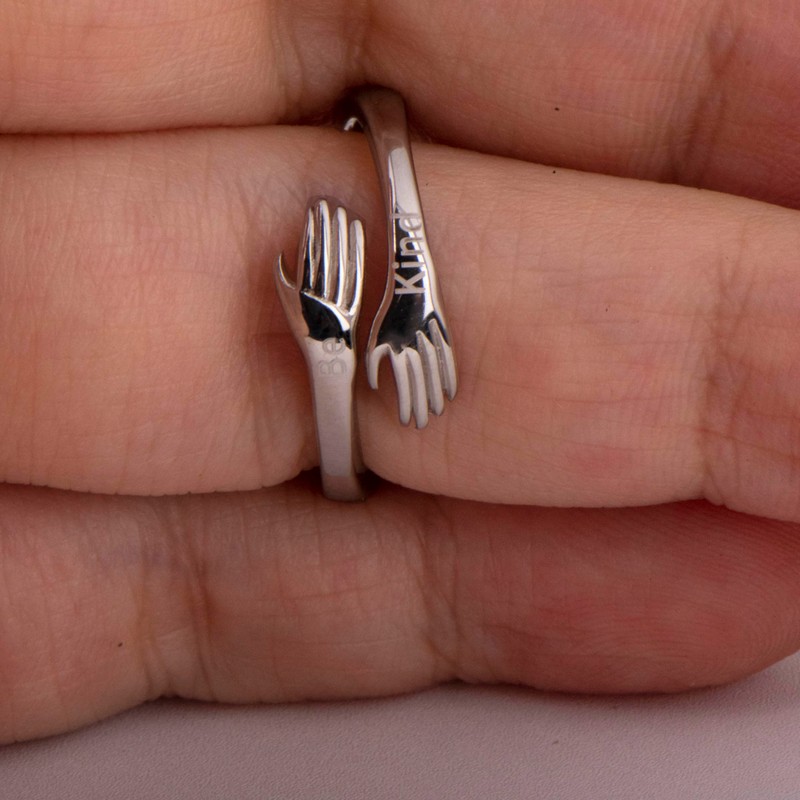 YMHOP Be Kind of a B Ring 925 Sterling Silver