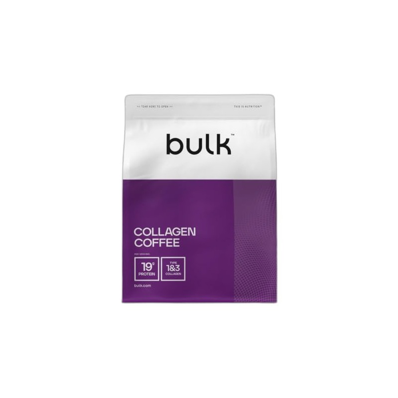 Bulk Collagen Coffee, Hazelnut Mocha, 500g
