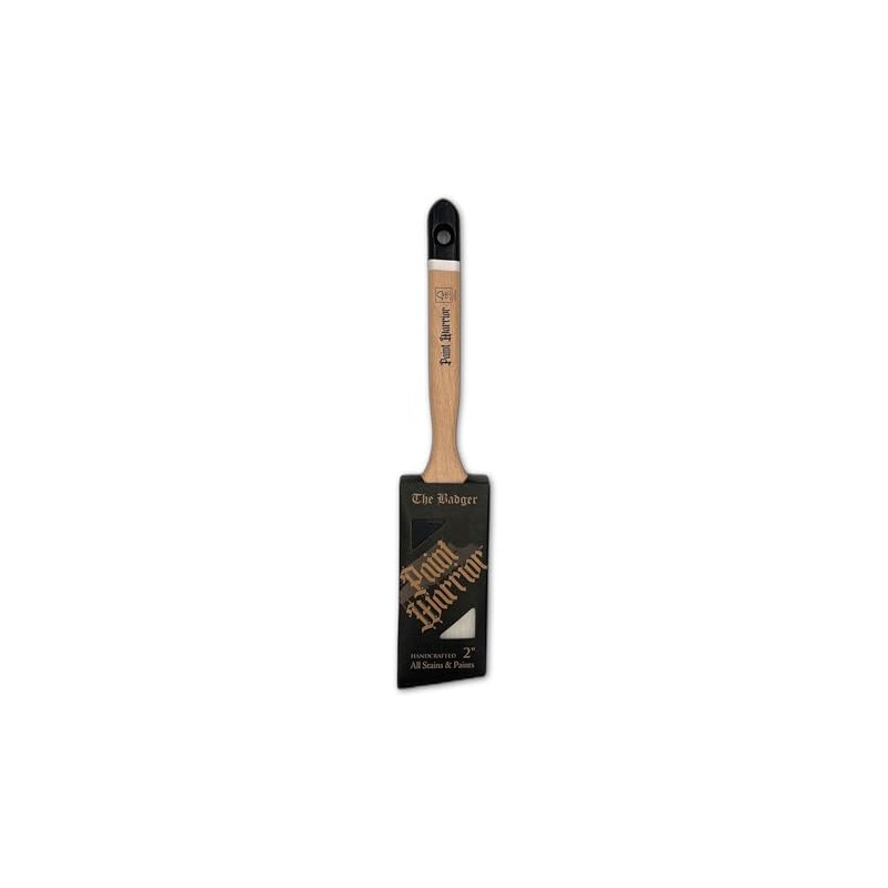 PAINT WARRIOR BADGER ANGLE PAINT BRUSH 2"