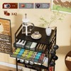 Homsorout Coffee Bar Station with Storage Drawer - 5 Tier