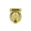 Buckleguy.com T3016 Natural Brass, Tuck Lock, Solid Brass-LL