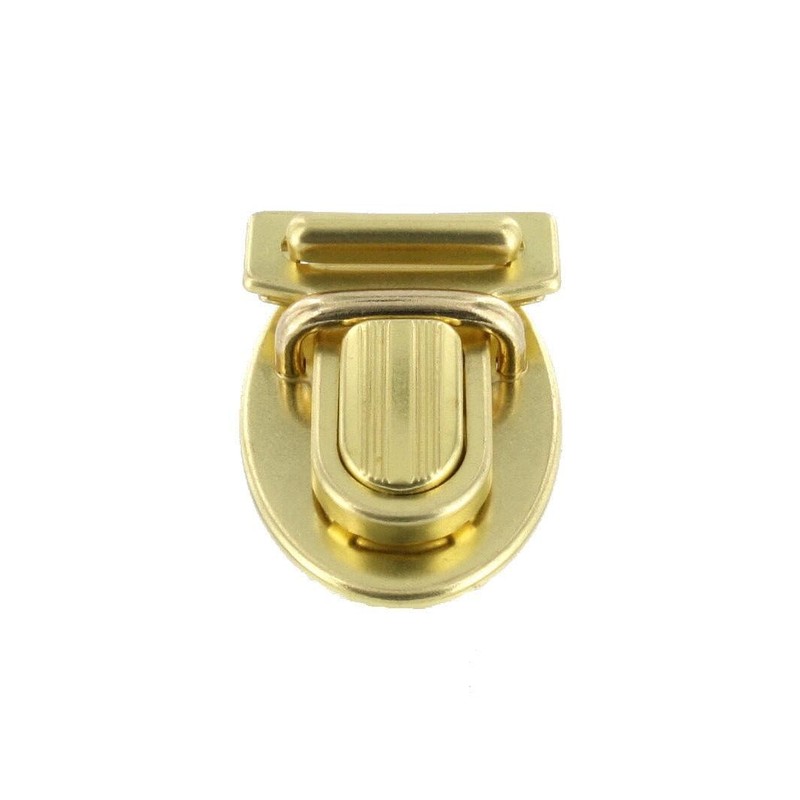 Buckleguy.com T3016 Natural Brass, Tuck Lock, Solid Brass-LL