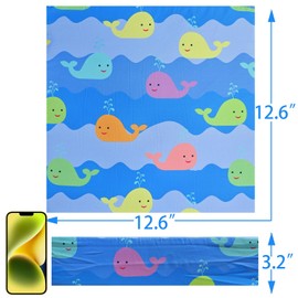 Booster Seat for Eating, Washable Toddler Booster Seat Cushion for Kitchen Chair Dining Table with Safety Buckle Portable with Adjustable Belts Blue