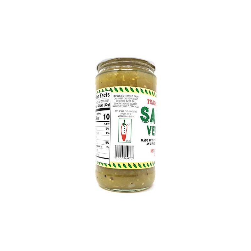 Trader Joe's Salsa Verde 12fl.oz, 2 Pack
