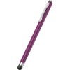 Insignia - Slim Stylus Ergonomic Stainless Steel Maroon NS-MSSTL2U