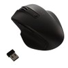 Digio2 Z 究極のカタチ 2.4GHz ワイヤレスマウス 5ボタン Blue LED Mサイズ ブラック