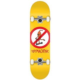 Toy Machine Skateboard Complete No Scooter Yellow 8.0" x 31.63" Assembled
