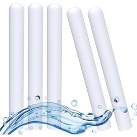 5 Packs  Diatom Drying Rod Stick for Toys Deodorization Absorption Rod Desiccant Keep Dry Stick Gift Reusable,Moisture-Proof Clothing Glass Easy Dehumidifier - Color: 5 Pieces White Large