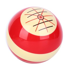 Training Cue Balls Standard Billiard 2-1/4 Inch 5.72 cm Regulation Size Billiard Pool Exercise Dot-Spot Pool Ball, 8-Ball Pool Training Aid Ball for Children and Adults