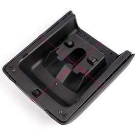 G-PLUS Leather Center Console Lid Arm Rest Cover Pad Replacement for Ford F150 F-150 2004-2008 Pickup Truck 5L3Z1506024AAC