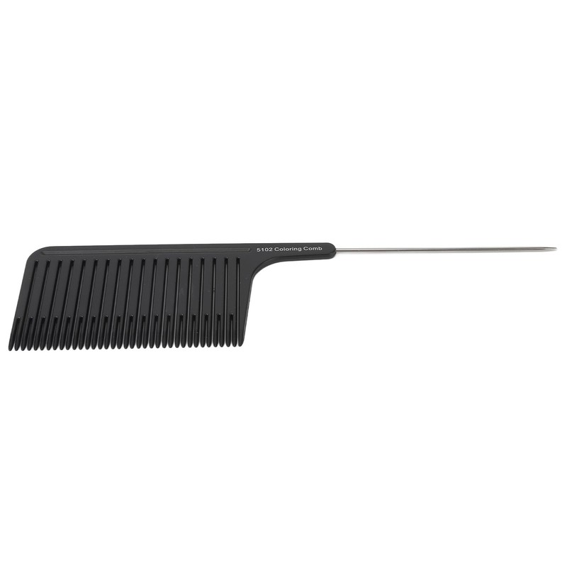 Hair Highlight Comb, Highlight Comb, Stainless Steel Rat Tail Comb