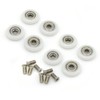 8X Shower Door Replacement Roller Wheel Runner Diameter 23mm with