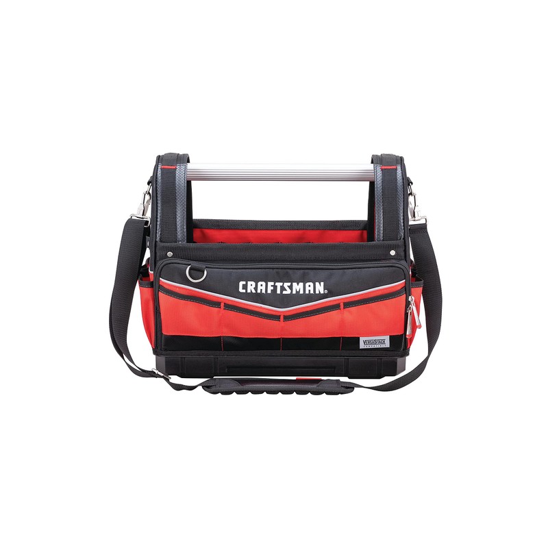 CRAFTSMAN VERSASTACK Heavy Duty Tool Bag, Waterproof Hard Bottom, 17"