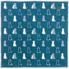 Wataol Semi Wash (Towel Handkerchief), Sitting Dog, Gray