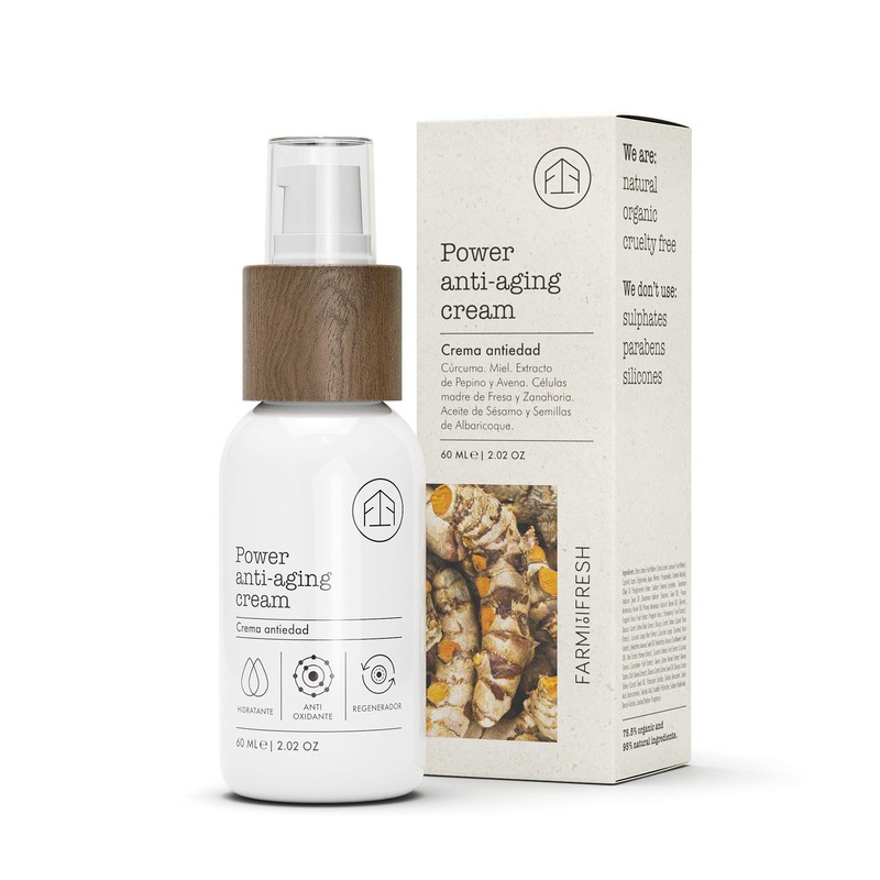 Farm to Fresh Anti Aging Cream, Perfect for hiding Wrinkles