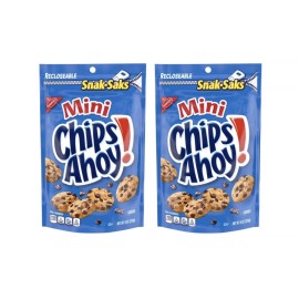 Nabisco Chips Ahoy Mini Cookies 8 oz (2 Packs)