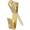 Hillman 122312 Brass Conventional Picture Hanger 8 Pack 10lb