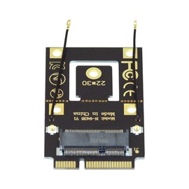 Cablecc NGFF M.2 Key-A to Mini PCI-E PCI Express Converter Adapter for 9260 8265 7260 AC WiFi Card
