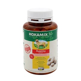 GRAU - The Original Hokamix30 Mobility, Joint Tablets for Dogs, Natural Herbal Blend with Green-Lipped Mussel and Devil's Claw, Pack of 1 (1 x 190 Items), Supplementary Feed for Dogs