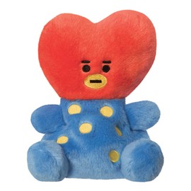 Aurora, 61506, BT21 TATA Palm Pal, 5In, Eco-friendly soft toy, Red & Blue