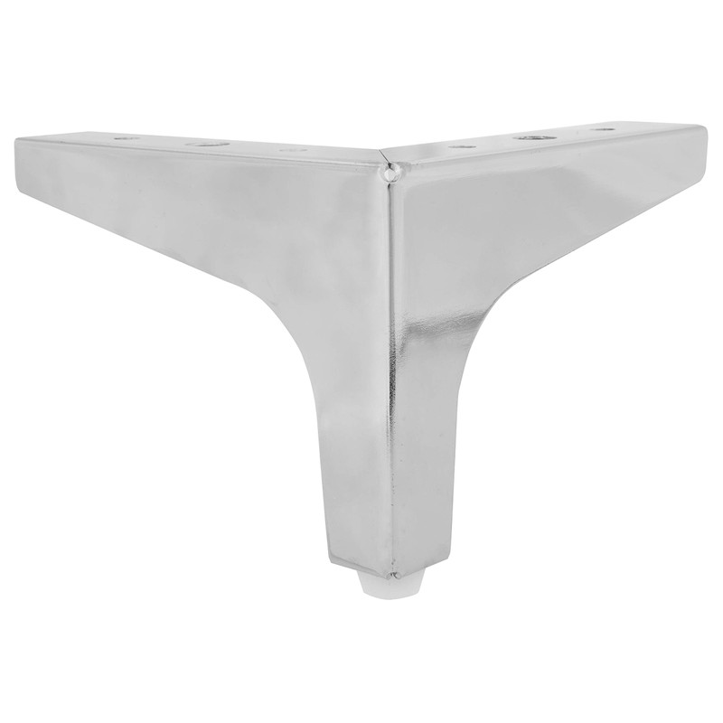 Dritz Metal Corner Furniture Legs, Nickel 2