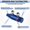 2PCS Broken Pipe Extractor Tool, Stripped Screw Extractor, Broken Faucet
