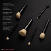 SO BLACK MIDI Travel Brush Set by Cosme Life Luxe
