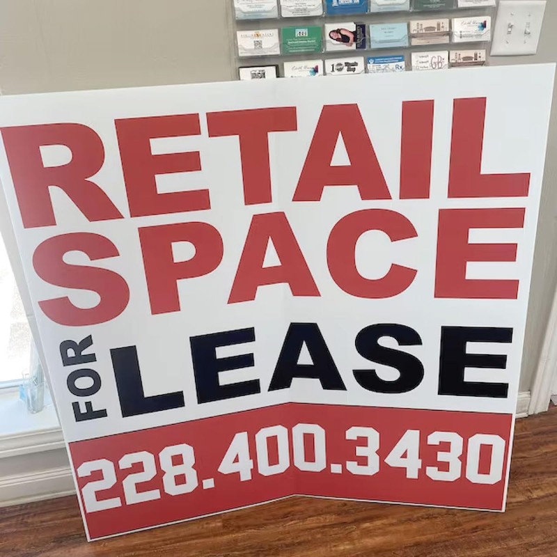 Custom Billboard Sign, Extra Large Yard Sign, 48 x 48