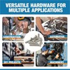 M5 x 20mm Hex Head Nuts and Bolts and Washers