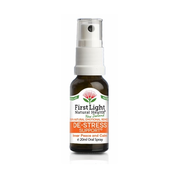 First Light Natural Health De-Stress Support Oral Spray 20ml