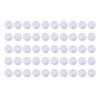 Tebery 100 Pack White Plastic Golf Training Balls - Airflow