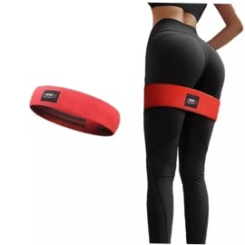 (레드컬러) 하체비만운동 힙운동 스쿼트 힙업팬티 밴드 (Red Color) Lower Body Exercise Hip Exercise Squat Hip Up Pants Band
