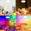 Peasur 25CM LED Ceiling Light 3000-6000K, 24W 3200LM Bathroom Light