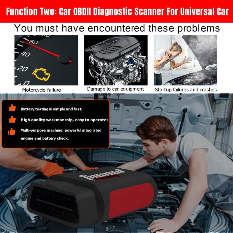Tucool Racing KDIAG OBD2 Scanner Diagnostic Tool, Car Code Reader