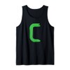Creative Bold Green Letter C - Design Alphabet - Marker