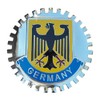 Classic Auto Spares B1058 German Eagle Crest Car Grille Badge