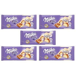 Milka Bubbly White Chocolate, 95g/3.35oz (PACK OF 5)