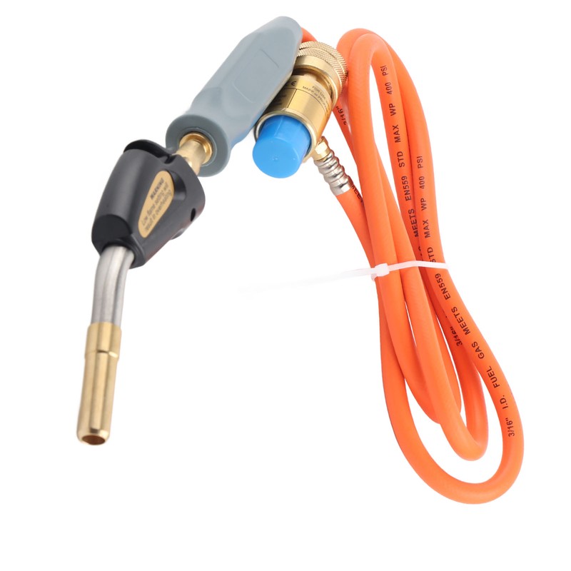 Propane Self Igniting 360° Rotation Burn Tip Turbo Torch Welded