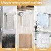 8 Inch Hand Towel Holder, Self Adhesive Towel Bar for
