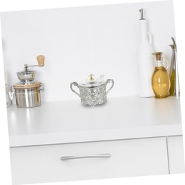 CIYODO European Style Seasoning Jar Lid Kitchen Spice Canister for Salt Pepper and Condiments High-Temperature Resistant and Easy to Clean for Home and Restaurant Use