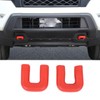 Car Front Bumper Tow Hook Cover Compatible with Nisan Frontier
