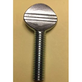 Accurate 5/16-18 X 1-1/4 Thumb Screws 2” Overall Spade Head Steel Zinc 20 Pcs