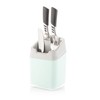 Minky Utensil Caddy, Pastel Green, One Size