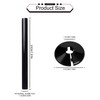 10 PCS Radiator Pipe Covers and Pipe Collars Black 200mm